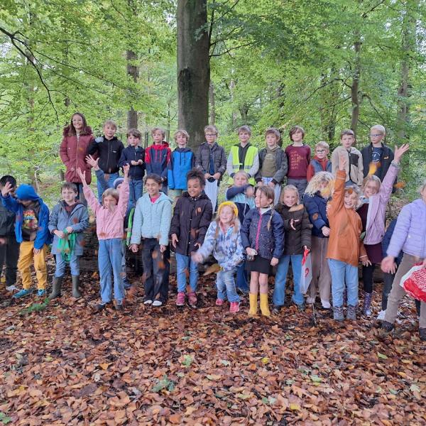 Herfstwandeling Naar het bos