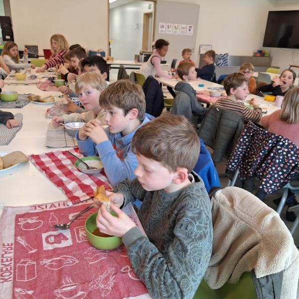 Sober maal op school